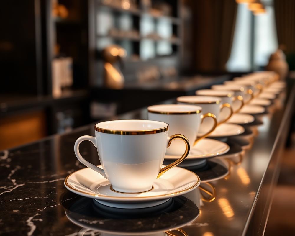 Premium coffee cups
